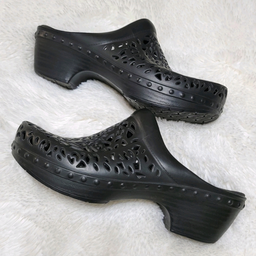 Dansko slide clogs
